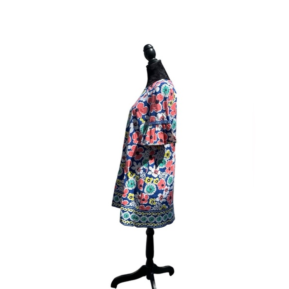 Crown & Ivy Petite Floral Print Dress with Ruffle Sleeves size PL - Picture 5 of 11